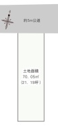 土地面積２１坪の整形地、住宅用地に最適