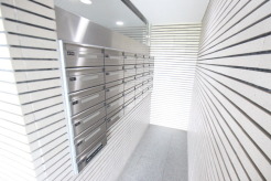 セキュリティーとプライバシーにも配慮された集合ポスト
