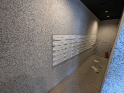 セキュリティーとプライバシーにも配慮された集合ポスト
