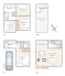 【Ａ号棟間取図】ＬＤＫ１６．８帖、主寝室は６．９帖のゆとりある４ＬＤＫ。全室２面採光の明るい室内
