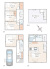 【Ｂ号棟間取図】ＬＤＫ１４．６帖、主寝室は５．９帖のゆとりある４部屋+ＬＤＫ。ウォークインクローゼット他収納豊富