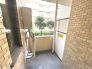 北側にもバルコニーあり。両面バルコニーがついたお部屋