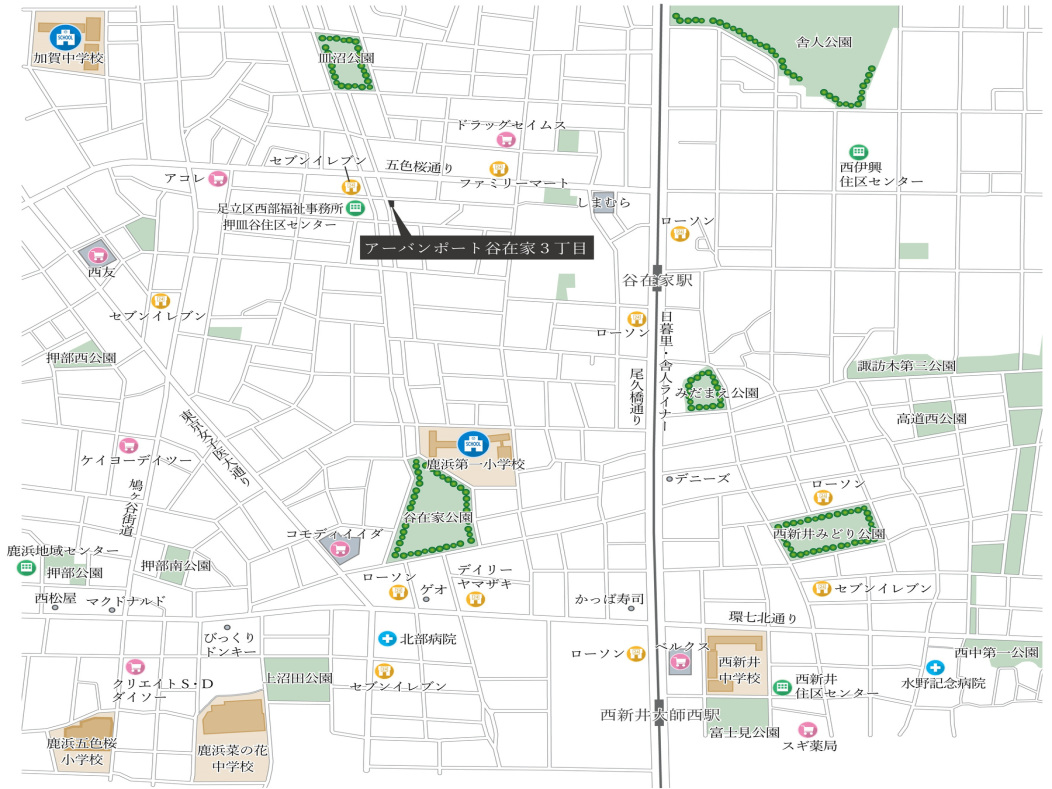 現地案内図