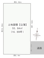 土地面積16坪