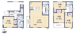 2号棟 間取図
