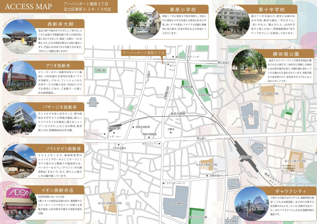 現地案内図