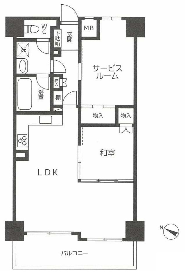 間取図
